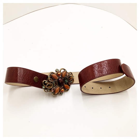 {LEATHEROCK}LET IT ROCK Ladies Belt - Picture 7 of 9